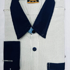 Pocket Strip- Collar - Cuff Shirt