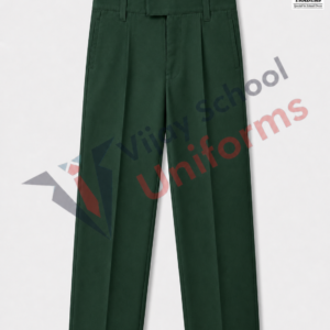 Dark Green School Uniform Pants