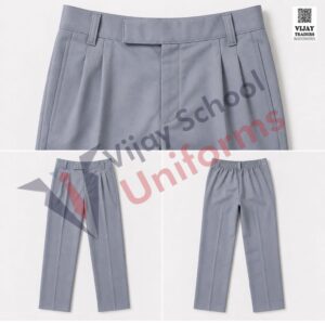 Grey  School Uniform pant